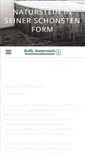 Mobile Screenshot of naturstein-rolle.de